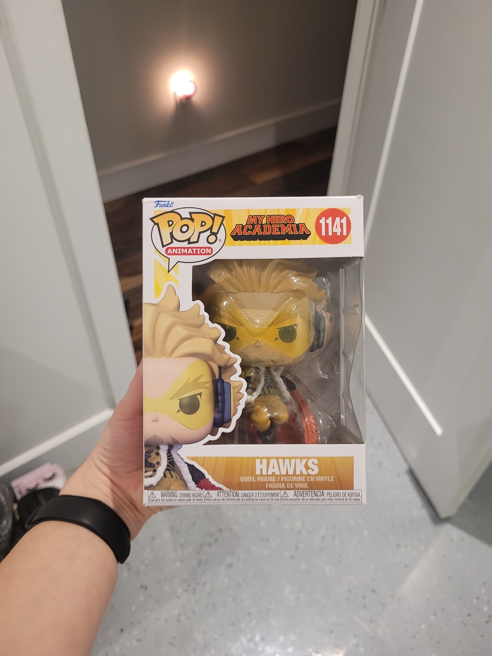 Funko Pop! Animation My Hero Academia Hawks #1141 - Yellow Vinyl Figure